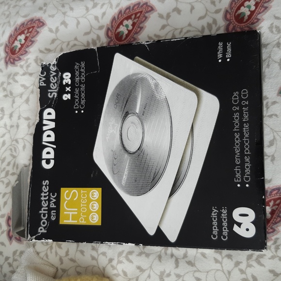 Memorex Bundle CD R, CD RW, DVD R and CD/DVD Sleeves - Picture 5 of 5